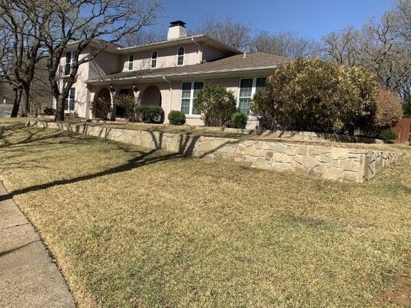 Retaining Wall Replacement in Bedford Texas