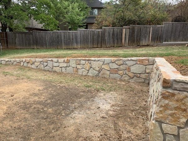 Bedford Texas Retaining Wall Replacement-min