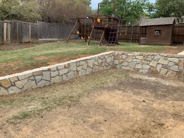 Retaining Wall Replacement Bedford Texas-min