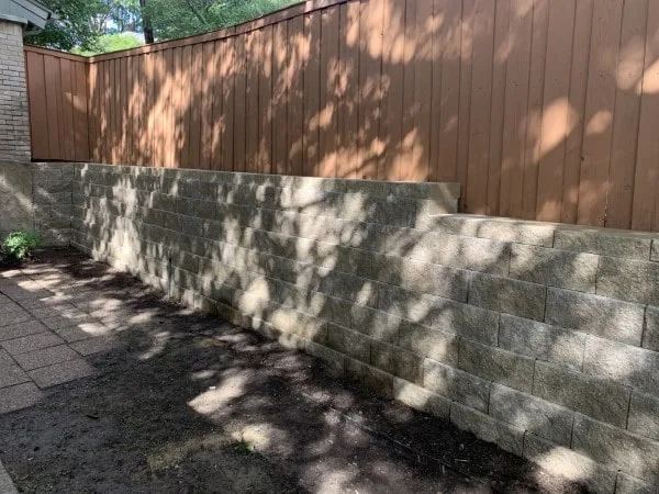 Railroad Tie Retaining Wall Replacement (1) Railroad Tie Retaining Wall Replacement (1)