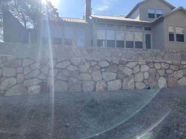 Replaced old crosstie wall with milsap stone in Hickory Creek (2)-min