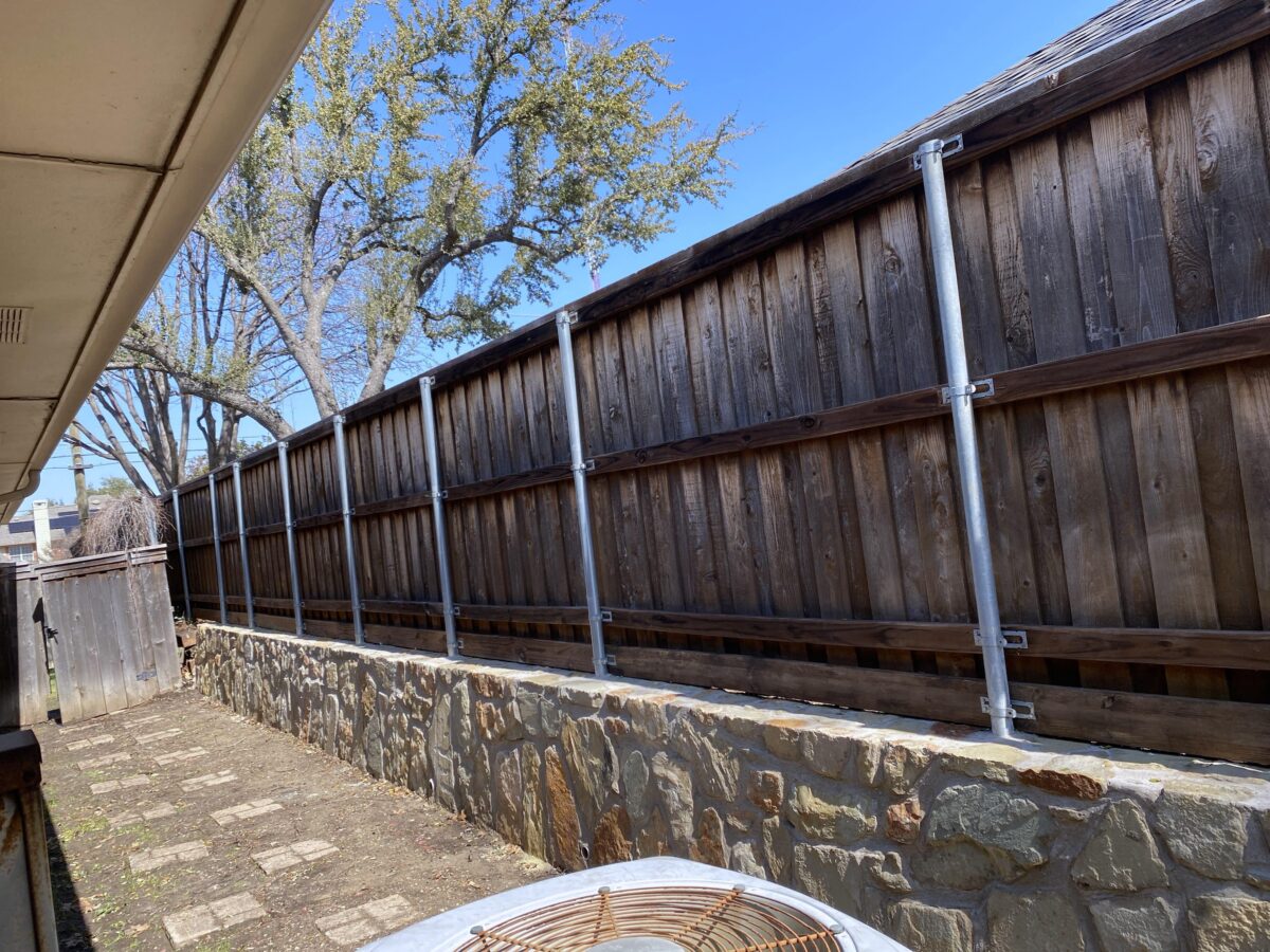 Crosstie Retaining Wall Replacement in Colony DFW Retaining Walls and