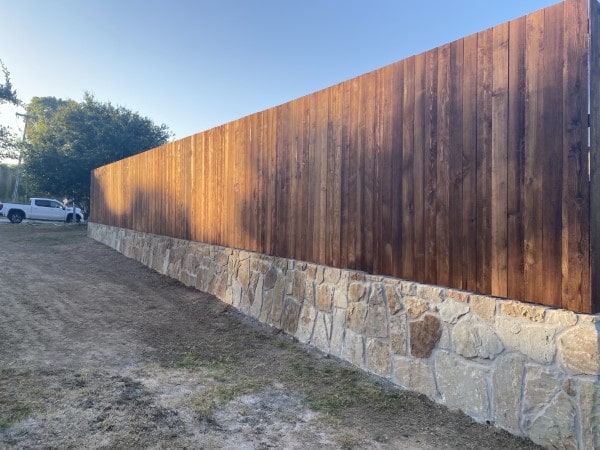 New Retaining Wall in Fort Worth (1)