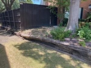 Before Crosstie Retaining Wall Replacement in Carrollton (1)-min