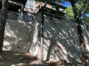 New Retaining Wall in Arlington Texas (1)