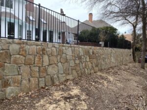 Rebuild Retaining Wall in Coppell after-min