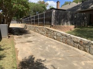 Retaining Wall Replacement in Arlington Texas-min